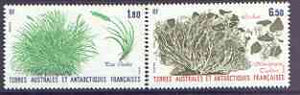 French Southern & Antarctic Territories 1987 Plants perf set of 2 unmounted mint, SG 221-22