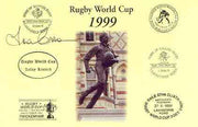 Postcard privately produced in 1999 (coloured) for the Rugby World Cup, signed by Fran Cotton (England - 31 caps, captain & British Lions) unused and pristine