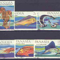 Panama 1965 Marine Life perf set of 6 fine used, SG 921-26*