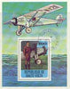 Upper Volta 1978 History of Aviation perf m/sheet (Spirit of St Louis) cto used, SG MS 480