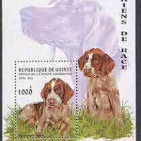 Guinea - Conakry 1996 Dogs perf m/sheet unmounted mint