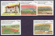 Sahara Republic 1996 Olymphilex 96 Stamp Exhibition (Stadia) complete set of 5 unmounted mint