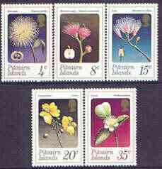Pitcairn Islands 1973 Flowers perf set of 5 unmounted mint, SG 126-30