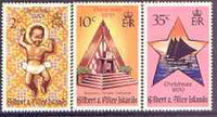 Gilbert & Ellice Islands 1970 Christmas - Sketches perf set of 3 unmounted mint, SG 170-72*