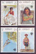 Kiribati 1979 International Year of the Child perf set of 4 unmounted mint, SG 105-108*