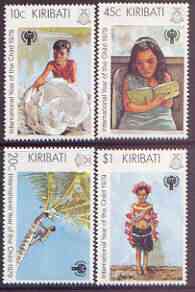 Kiribati 1979 International Year of the Child perf set of 4 unmounted mint, SG 105-108*