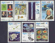 Kampuchea 1986 Appearance of Halley's Comet perf set of 7 cto used, SG 741-47*