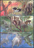 Guyana 1993 Dinosaurs perf set of 9 cto used