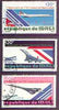 Mali 1979 First Commercial Concorde Flight perf set of 3 fine cds used, SG 674-76