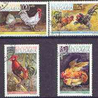Bulgaria 2002 Birds perf set of 4 fine cto used
