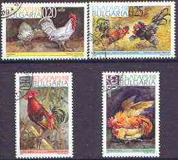 Bulgaria 2002 Birds perf set of 4 fine cto used