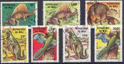 Mali 1984 Prehistoric Animals perf set of 7 fine cto used, SG 1052-58*