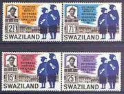 Swaziland 1967 University Degrees perf set of 4 unmounted mint, SG 128-31