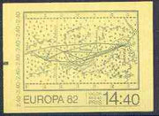 Sweden 1982 Europa 14k40 booklet complete and pristine, SG SB357