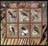 Djibouti 2007 Birds of Prey with Scout Logos perf sheetlet containing 6 values unmounted mint. Note this item is privately produced and is offered purely on its thematic appeal