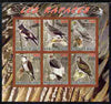 Djibouti 2007 Birds of Prey with Scout Logos imperf sheetlet containing 6 values unmounted mint. Note this item is privately produced and is offered purely on its thematic appeal