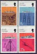 Falkland Islands Dependencies - South Georgia 1976 50th Anniversary of 'Discovery' Investigations perf set of 4 unmounted mint, SG 46-49