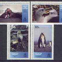 Falkland Islands Dependencies - South Georgia 1994 Life in the Freezer perf set of 4 unmounted mint, SG 247-50