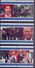 Falkland Islands Dependencies - South Georgia 1997 Golden Wedding perf set of 6 (3 se-tenant pairs) unmounted mint, SG 270-75
