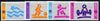 Hong Kong 1994 Commonwealth Games perf set of 4 unmounted mint, SG 783-86