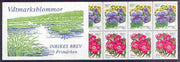 Sweden 1998 Wetland Flowers 50k booklet complete and pristine, SG SB 517
