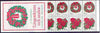 Sweden 1998 Christmas Flowers 60k booklet complete and pristine, SG SB 525