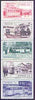 Sweden 1995 Trams booklet pane containing complete set of 5 values unmounted mint, SG 1813a
