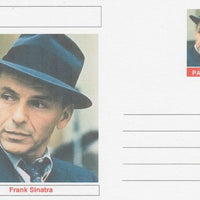 Palatine (Fantasy) Personalities - Frank Sinatra postal stationery card unused and fine