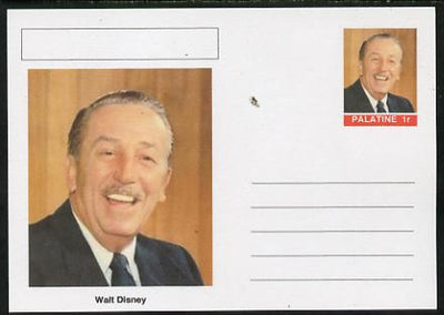 Palatine (Fantasy) Personalities - Walt Disney postal stationery card unused and fine