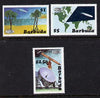 Barbuda 1986 Halley's Comet (1st series) set of 3 (SG 865-7) unmounted mint
