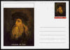 Palatine (Fantasy) Personalities - Leonardo da Vinci postal stationery card unused and fine