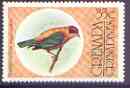 Grenada - Grenadines 1976 Hooded Tanager 35c (from Flora & Fauna set) unmounted mint SG 150