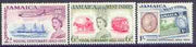 Jamaica 1960 Stamp Centenary perf set of 3 unmounted mint, SG 178-80