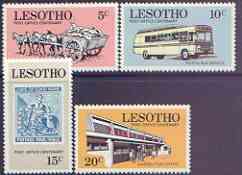 Lesotho 1972 Post Office Centenary perf set of 4 unmounted mint, SG 219-22*