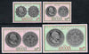 Ghana 1965 Introduction of Decimal Currency perf set of 4 unmounted mint, SG 377-80