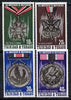 Trinidad & Tobago 1973 Eleventh Anniversary of Independence (Medals) perf set of 4 unmounted mint, SG 440-43