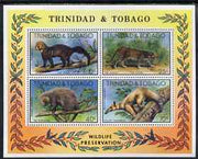 Trinidad & Tobago 1978 Wildlife perf m/sheet unmounted mint , SG MS 525