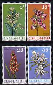 Malawi 1975 Orchids perf set of 4 unmounted mint, SG 491-94