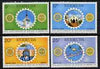 Bermuda 1974 50th Anniversary of Rotary in Bermuda perf set of 4 unmounted mint, SG 320-23