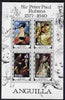 Anguilla 1977 400th Birth Anniversary of Rubens perf m/sheet unmounted mint, SG MS 307