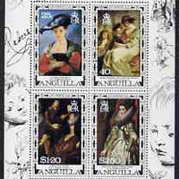 Anguilla 1977 400th Birth Anniversary of Rubens perf m/sheet unmounted mint, SG MS 307