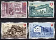 Switzerland 1949 National Fête & Aid to Youth Fund perf set of 4 unmounted mint, SG 506-509