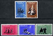 Anguilla 1968 Christmas perf set of 5 unmounted mint, SG 44-48