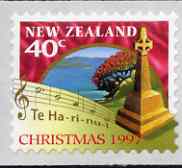 New Zealand 1997 Christmas 40c self-adhesive stamp unmounted mint, SG 2103