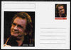 Palatine (Fantasy) Personalities - Johnny Cash postal stationery card unused and fine