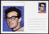 Palatine (Fantasy) Personalities - Buddy Holly postal stationery card unused and fine