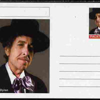 Palatine (Fantasy) Personalities - Bob Dylan postal stationery card unused and fine