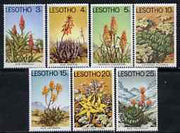Lesotho 1977 Aloes & Succulents perf set of 7 unmounted mint, SG 322-28