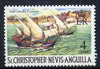 St Kitts-Nevis 1970-74 Portuguese Caravels 4c from def set unmounted mint, SG 210
