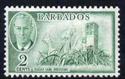 Barbados 1950 Sugar Cane Breeding 2c from def set unmounted mint, SG 272